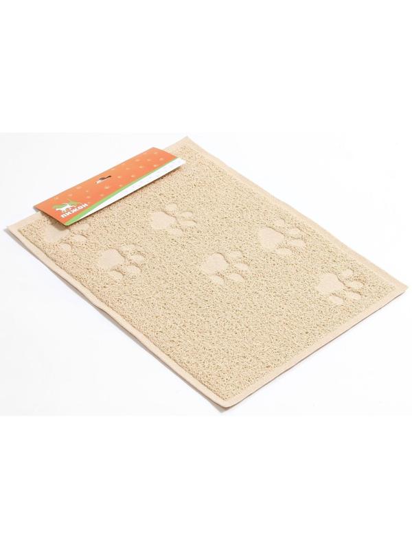 Коврик 2-в-1 под миску/туалет животных 