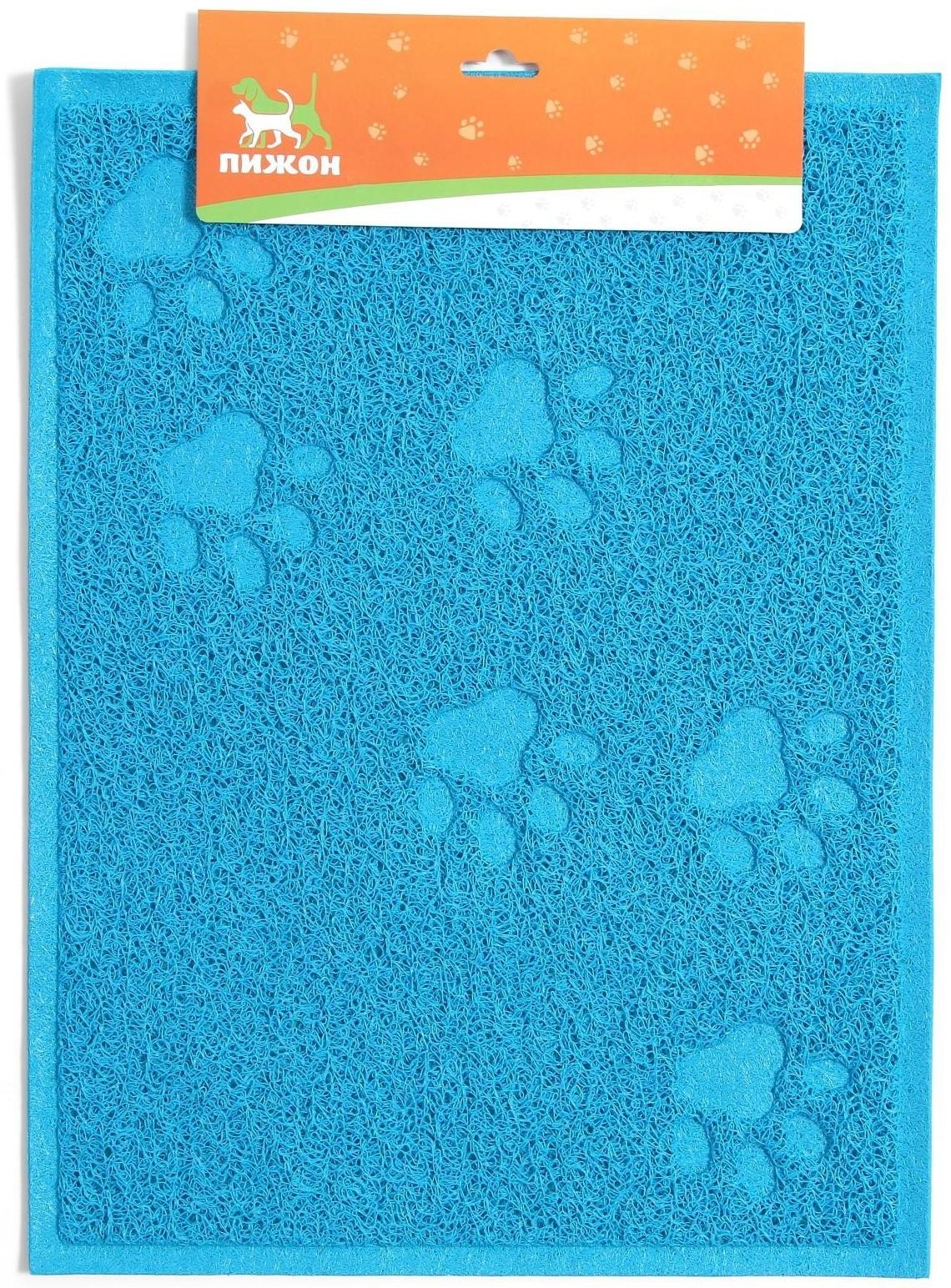 Коврик 2-в-1 под миску/туалет животных 