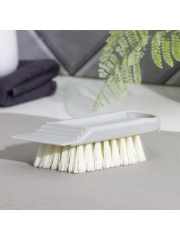 Щётка универсальная Доляна Breeze, в одном корпусе со скребком, 14 см, цвет МИКС