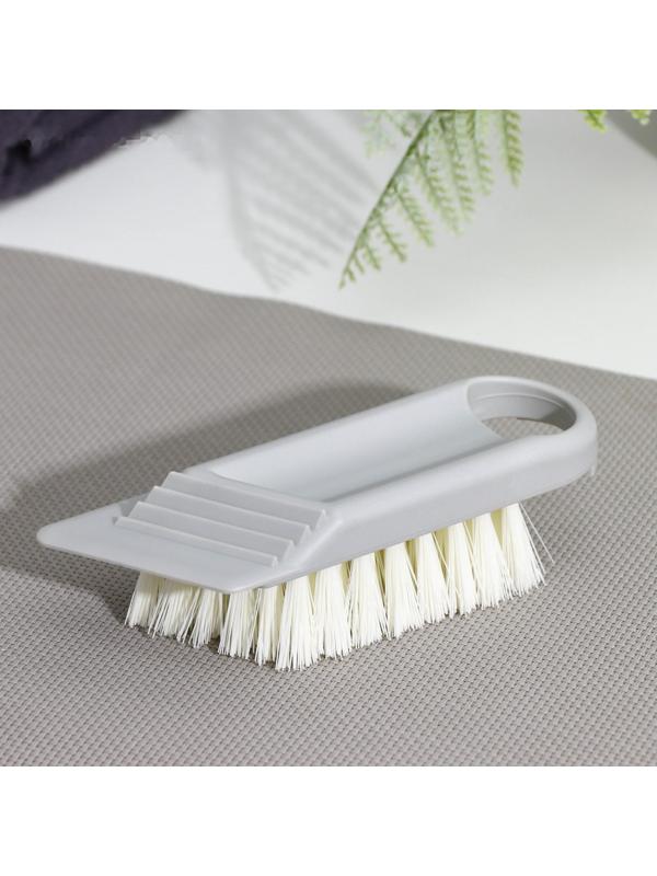 Щётка универсальная Доляна Breeze, в одном корпусе со скребком, 14 см, цвет МИКС