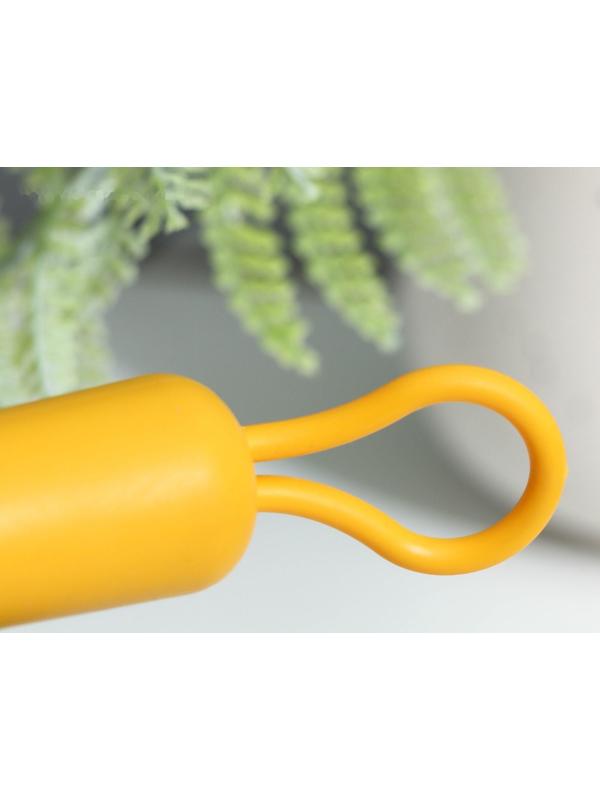 Щётка-утюжок «Янтарный нефрит», 15×5×10 см