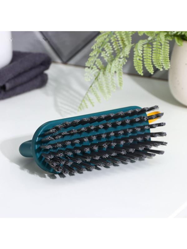 Щётка-утюжок «Янтарный нефрит», 15×5×10 см