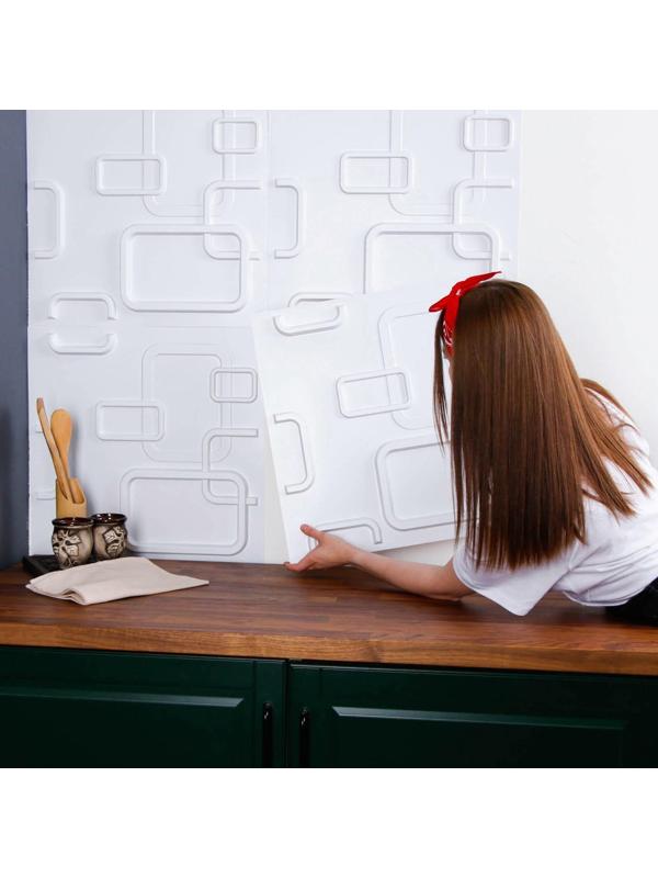 Панель ПВХ отделочная 50*50см 