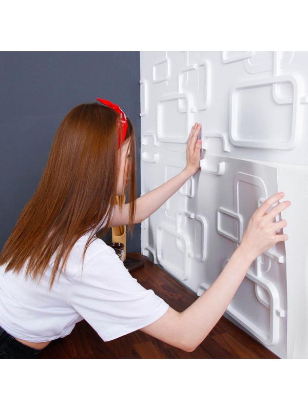 Панель ПВХ отделочная 50*50см 