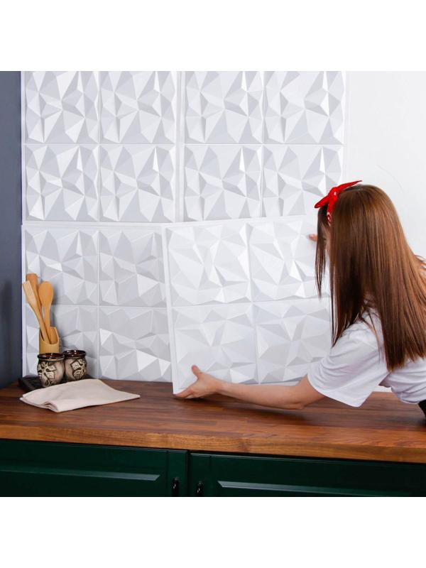 Панель ПВХ отделочная 50*50см 