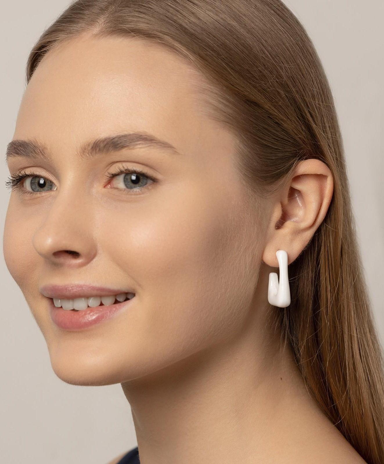 Серьги акрил 