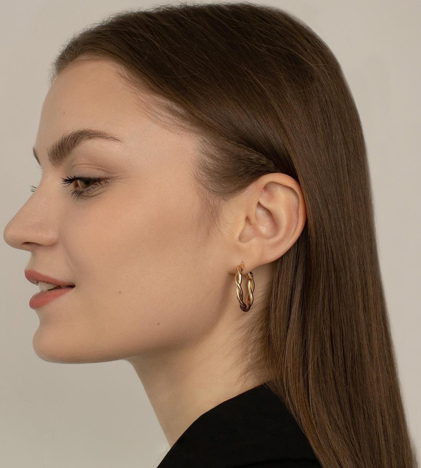 Серьги-кольца 