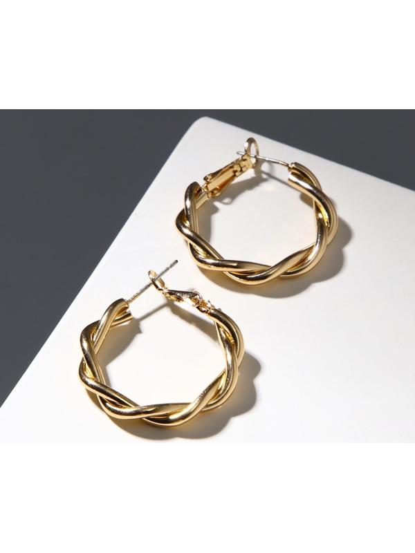 Серьги-кольца 