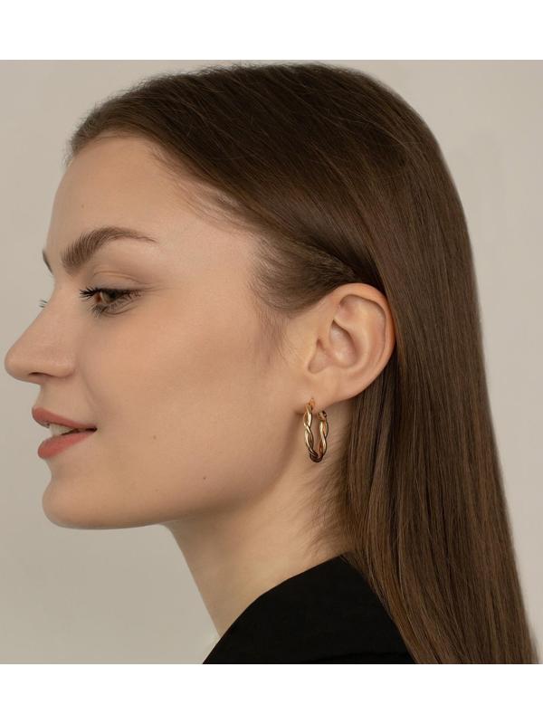 Серьги-кольца 