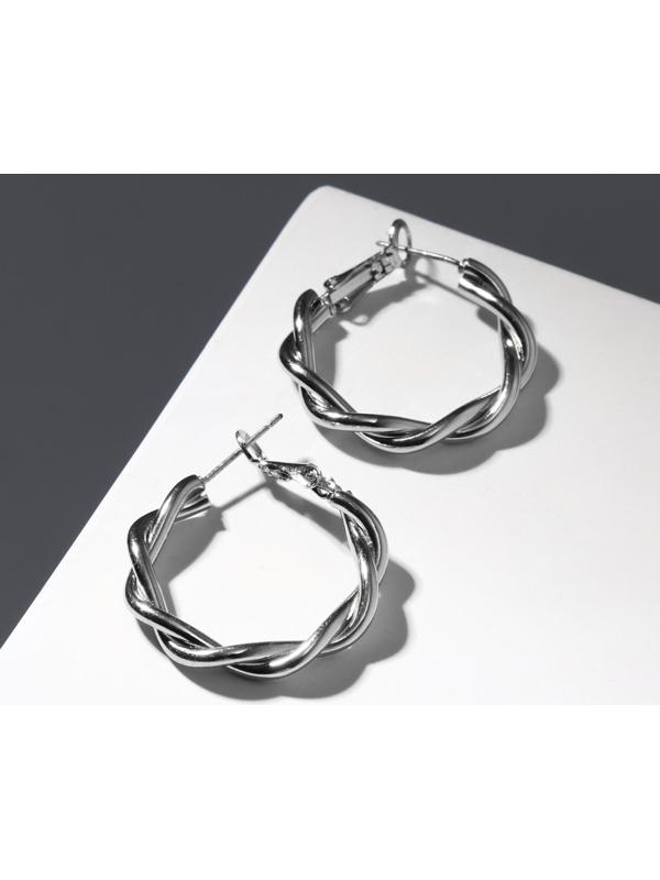 Серьги-кольца 