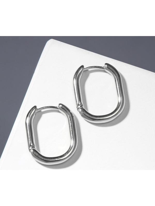 Серьги металл 