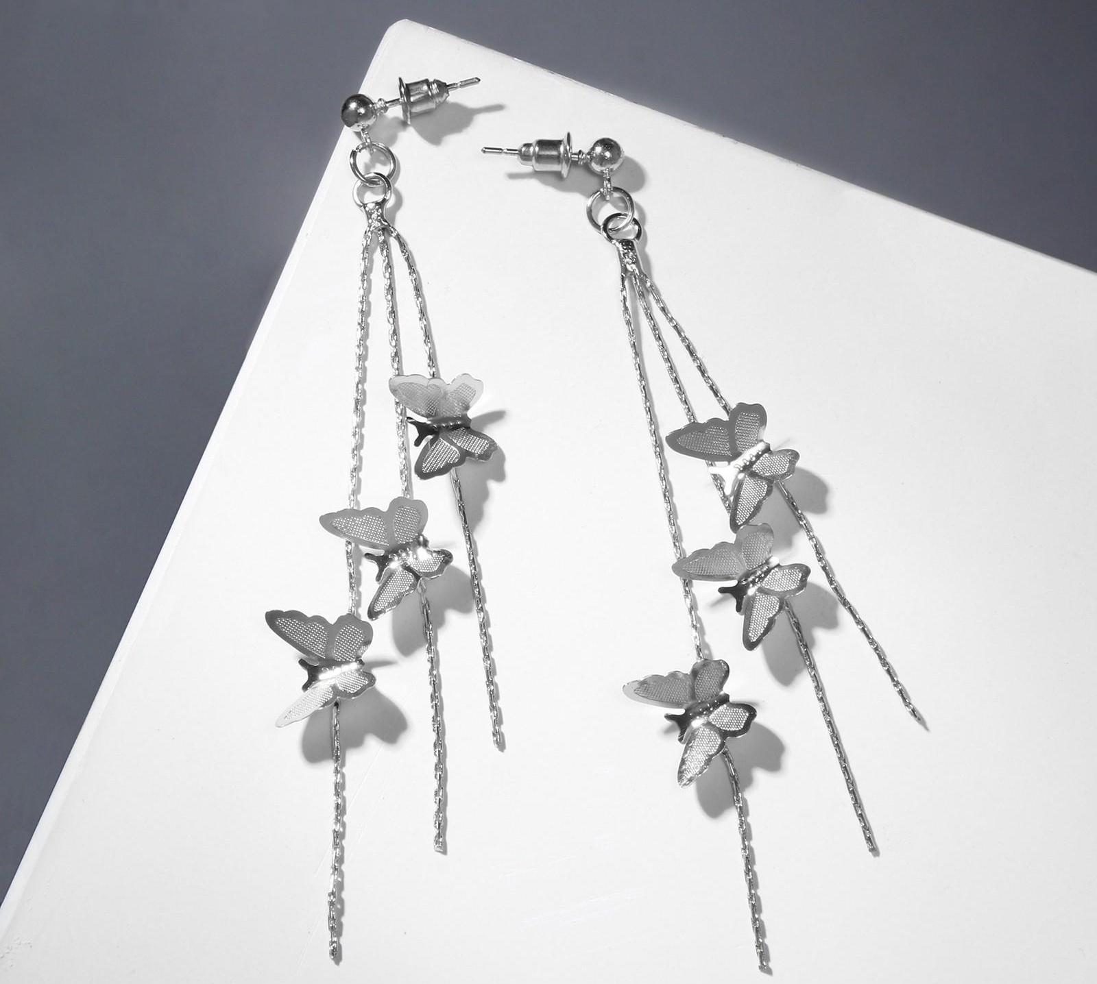 Серьги висячие 