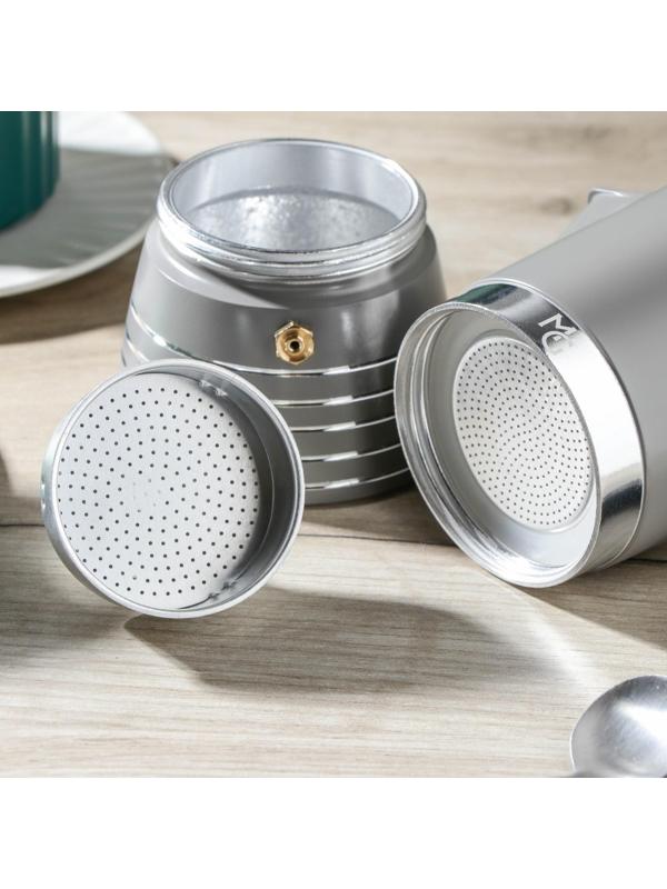 Кофеварка гейзерная Magistro Moka, на 3 чашки, 150 мл