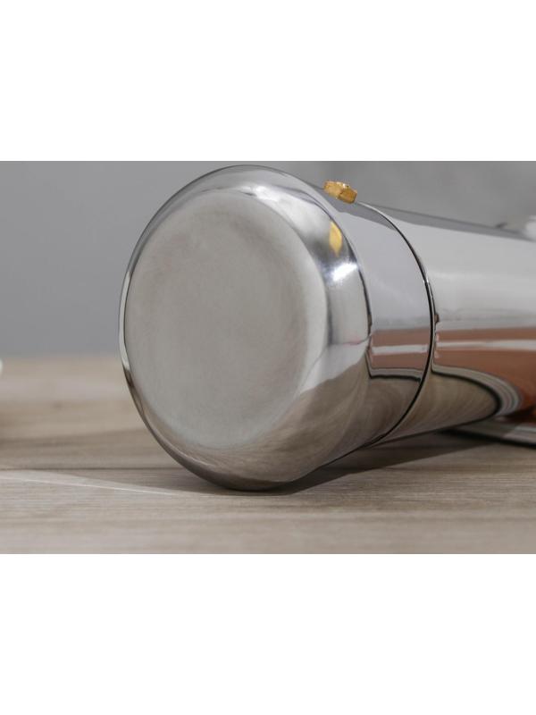 Кофеварка гейзерная Magistro Classic, на 2 чашки, 100 мл, нержавеющая сталь