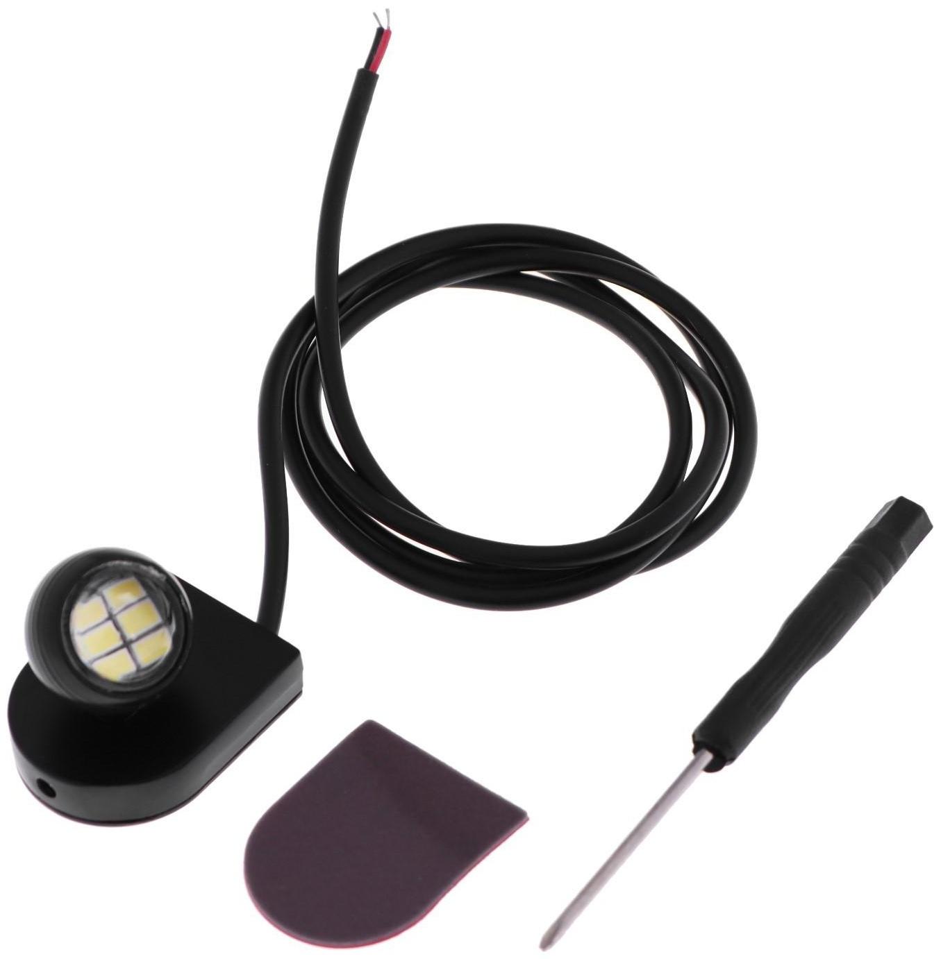 Подсветка заднего хода, 12 В, 6 SMD, 10 Вт, провод 40 см, свет белый