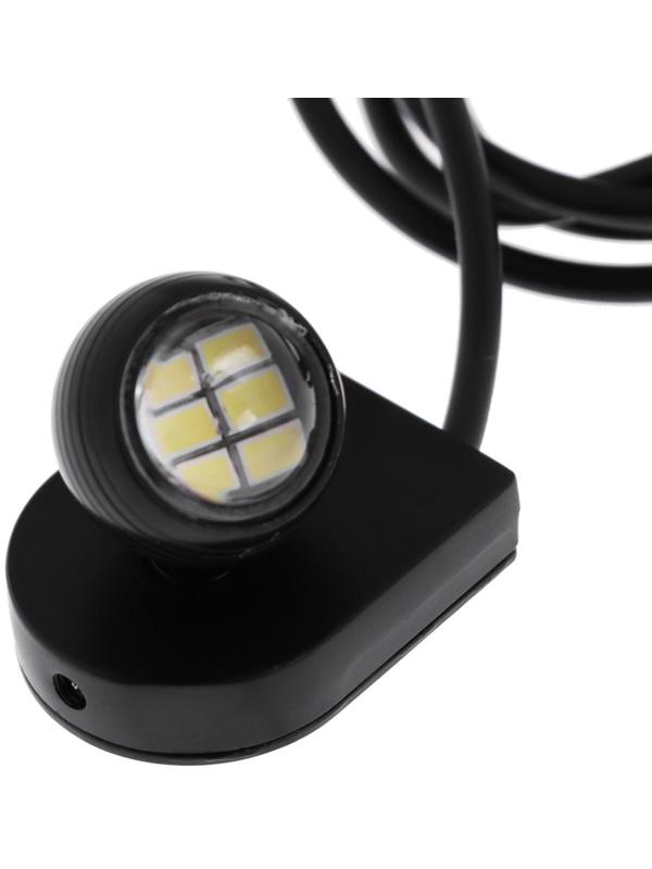 Подсветка заднего хода, 12 В, 6 SMD, 10 Вт, провод 40 см, свет белый