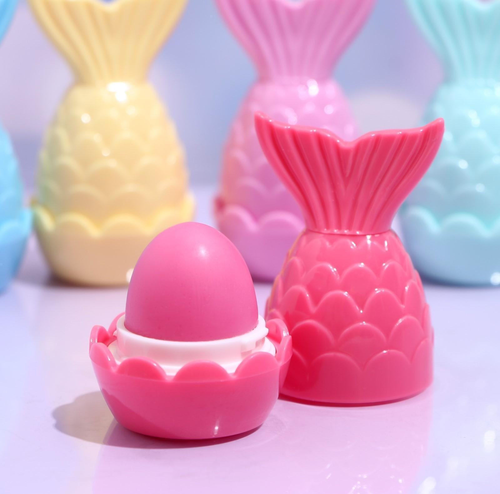 Бальзам для губ «Морской хвостик», микс цветов и запахов