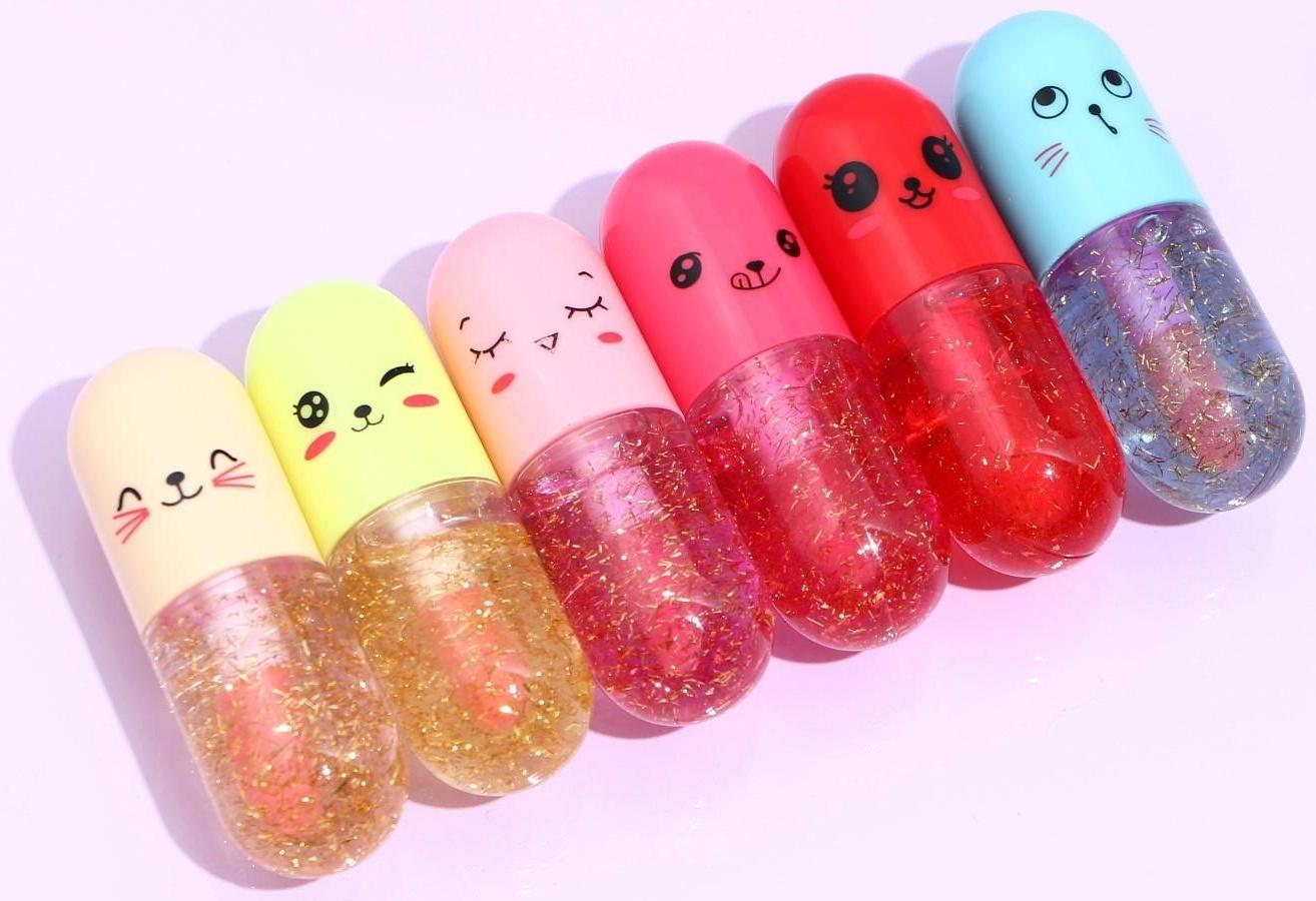 Блеск для губ «Лесные друзья», микс цветов и запахов