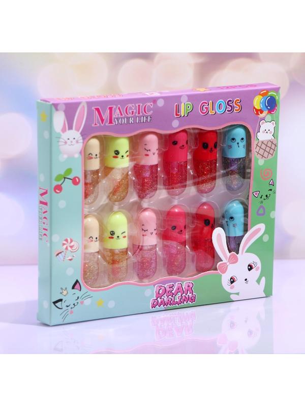 Блеск для губ «Лесные друзья», микс цветов и запахов