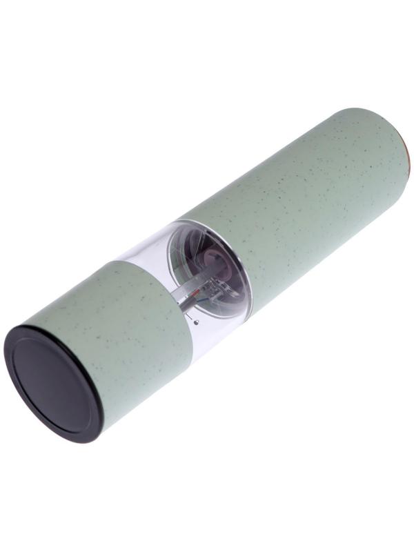 Мельница электрическая  Luazon LET- 003, пластик, от батареек, зеленая