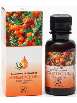 Масло облепиховое Сибирское, 100 мл