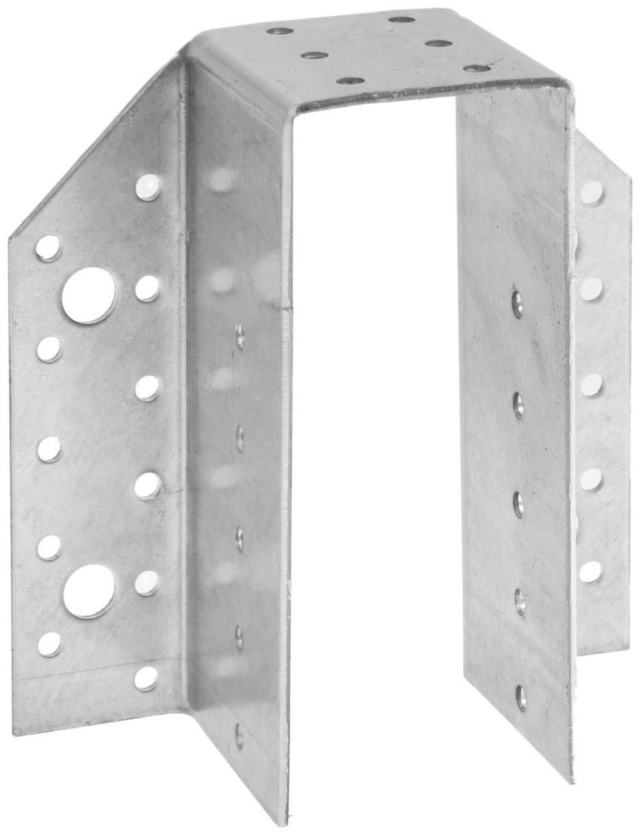 Опора бруса, раскрытая, 140х76х50х2 мм, ГОЦ в упаковке 16 шт.