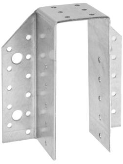 Опора бруса, раскрытая, 140х76х50х2 мм, ГОЦ в упаковке 16 шт.