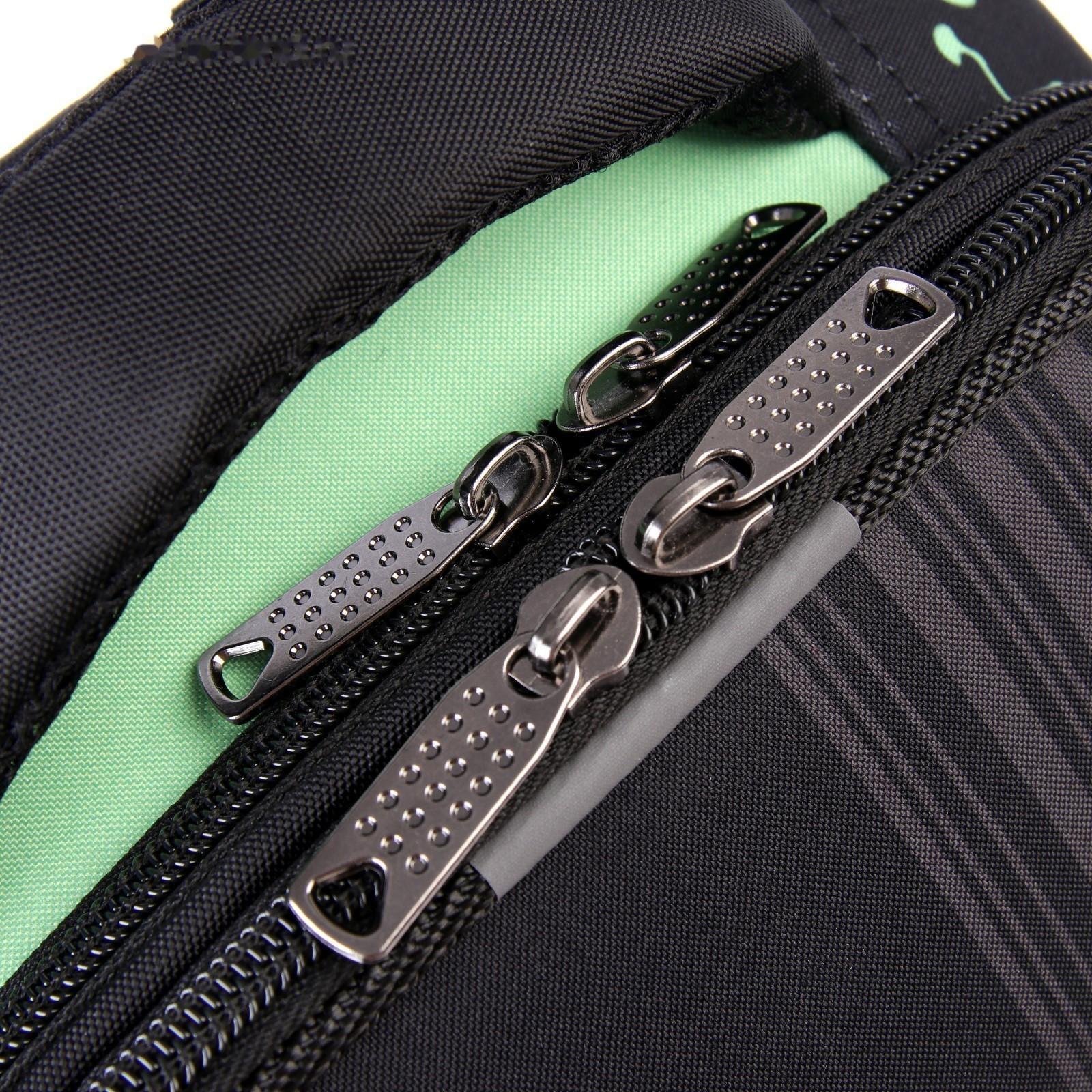 Рюкзак каркасный ArtFox STUDY, эргоном.спинка, чёрный, «Смайл» 38 х 30 х 16