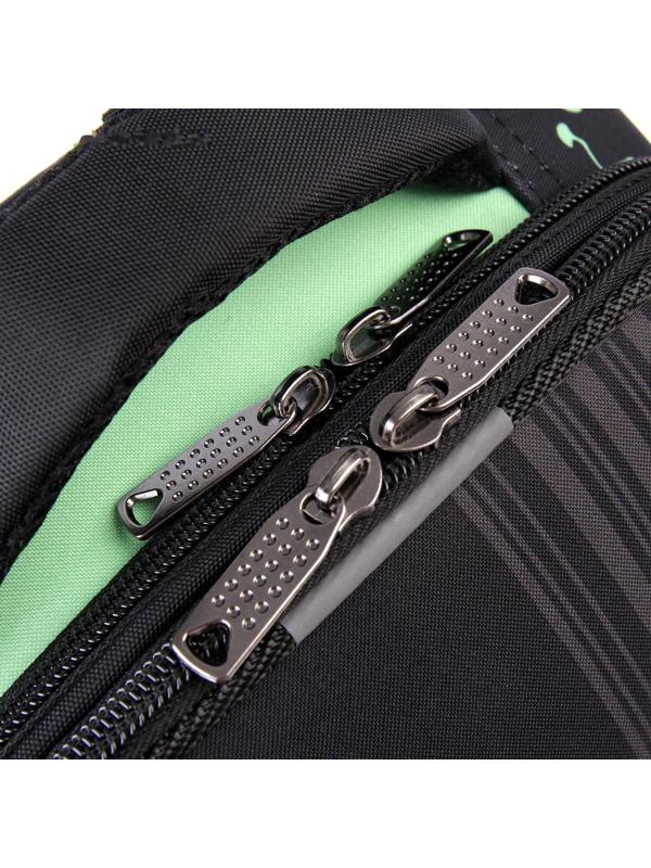 Рюкзак каркасный ArtFox STUDY, эргоном.спинка, чёрный, «Смайл» 38 х 30 х 16