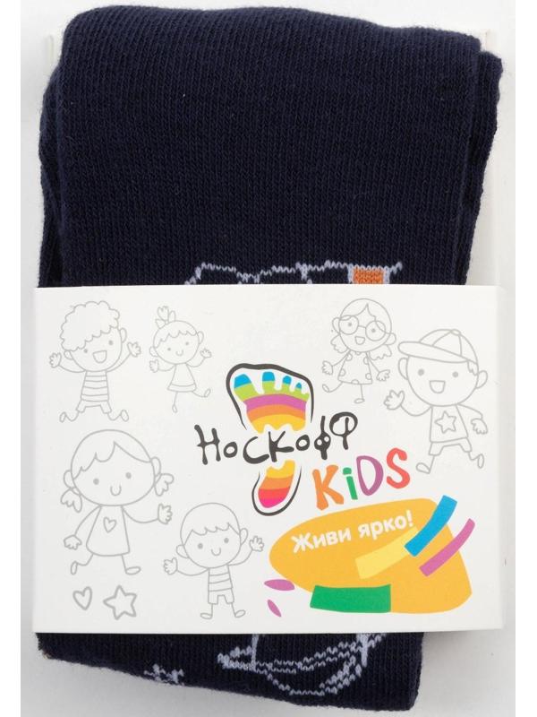 Колготки детские, цвет темно-синий, рост 86-92 см