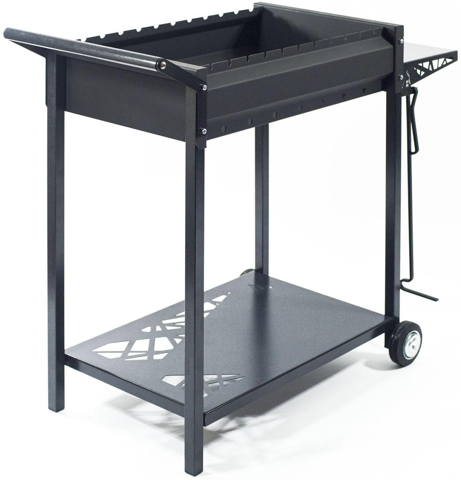 Мангал Лихтенштейн с полочкой 102 х 48 х 84 см