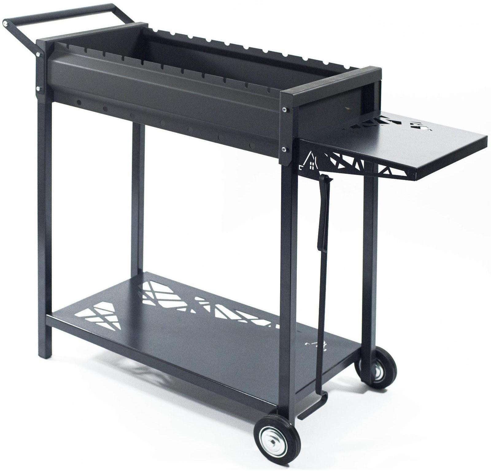 Мангал Лихтенштейн с полочкой 102 х 48 х 84 см