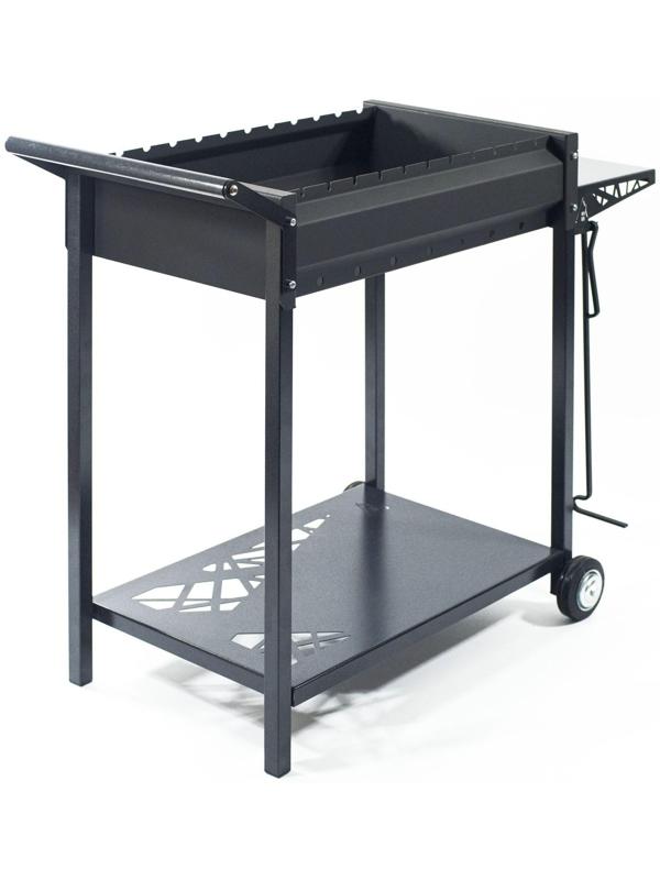 Мангал Лихтенштейн с полочкой 102 х 48 х 84 см