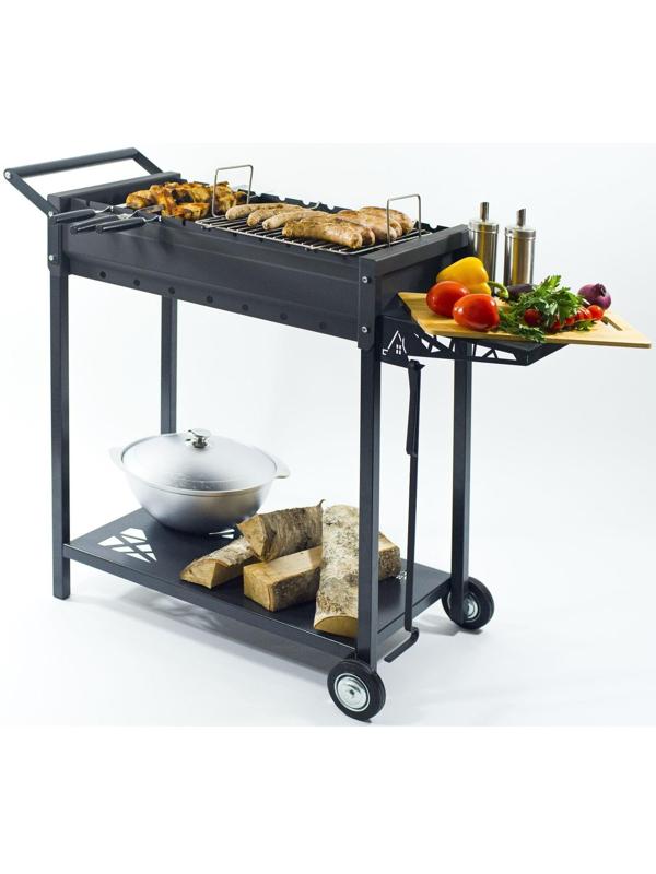Мангал Лихтенштейн с полочкой 102 х 48 х 84 см