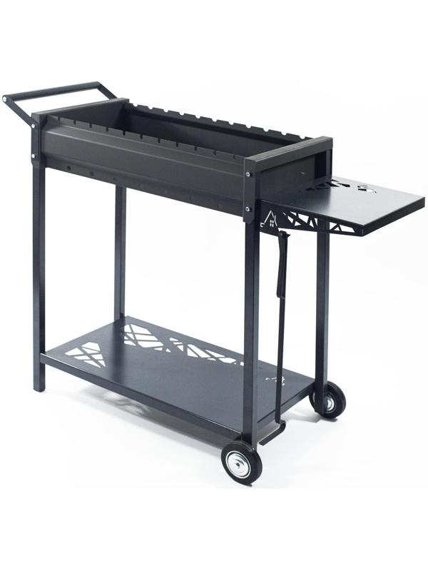 Мангал Лихтенштейн с полочкой 102 х 48 х 84 см