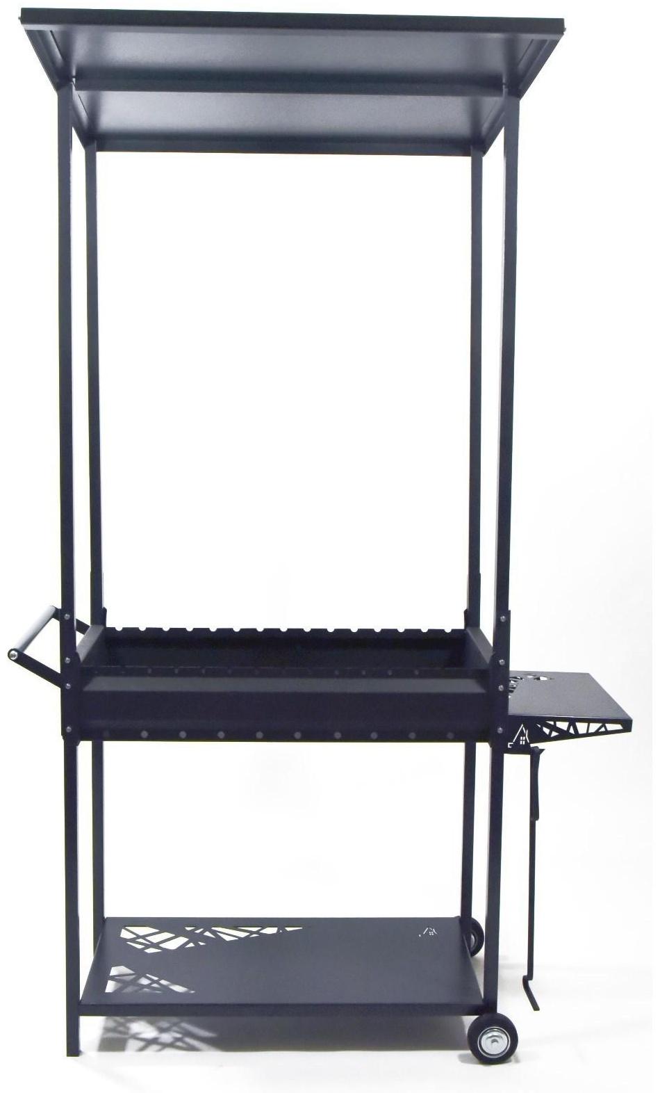 Мангал Нюрнберг с крышей 122 х 72 х 195 см