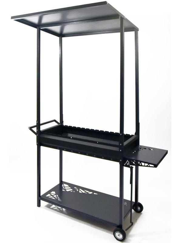 Мангал Нюрнберг с крышей 122 х 72 х 195 см