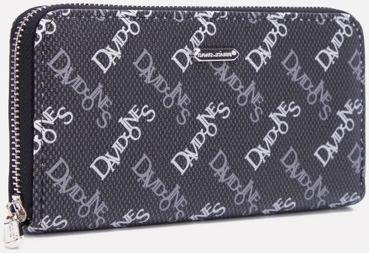 Кошелёк на молнии, цвет чёрный