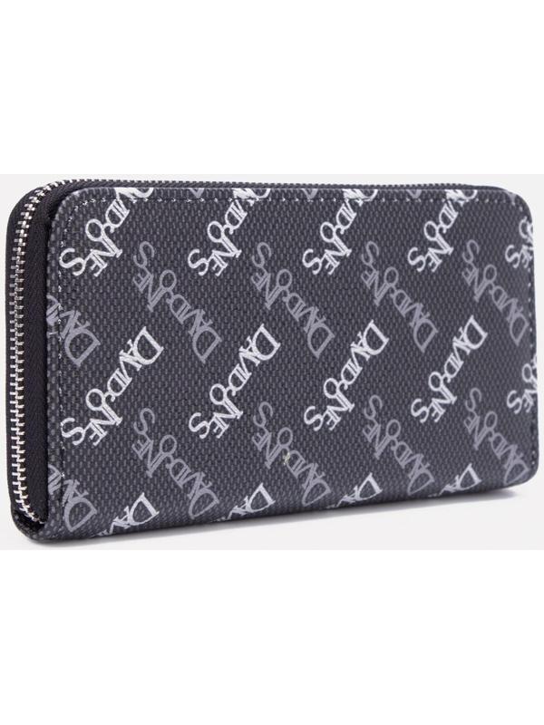 Кошелёк на молнии, цвет чёрный