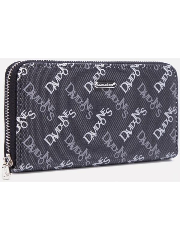 Кошелёк на молнии, цвет чёрный