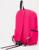 Рюкзак на молнии, наружный карман, 2 боковых кармана, цвет фуксия