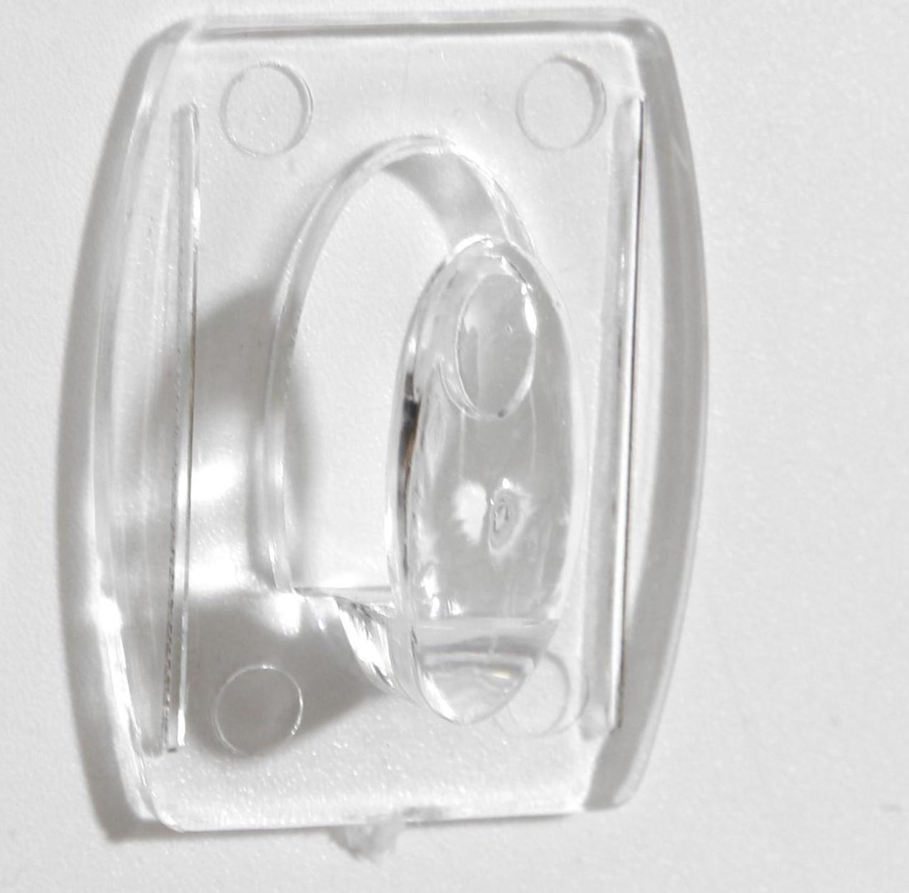 Крючки самоклеящиеся, круглые, с системой бесследного удаления, набор, 2,2 х 2,8 см, 6 шт.