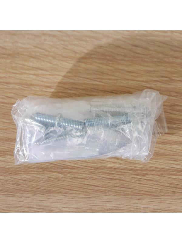 Рейлинговая система для кухни, 57 см, 5 крючков, цвет чёрный