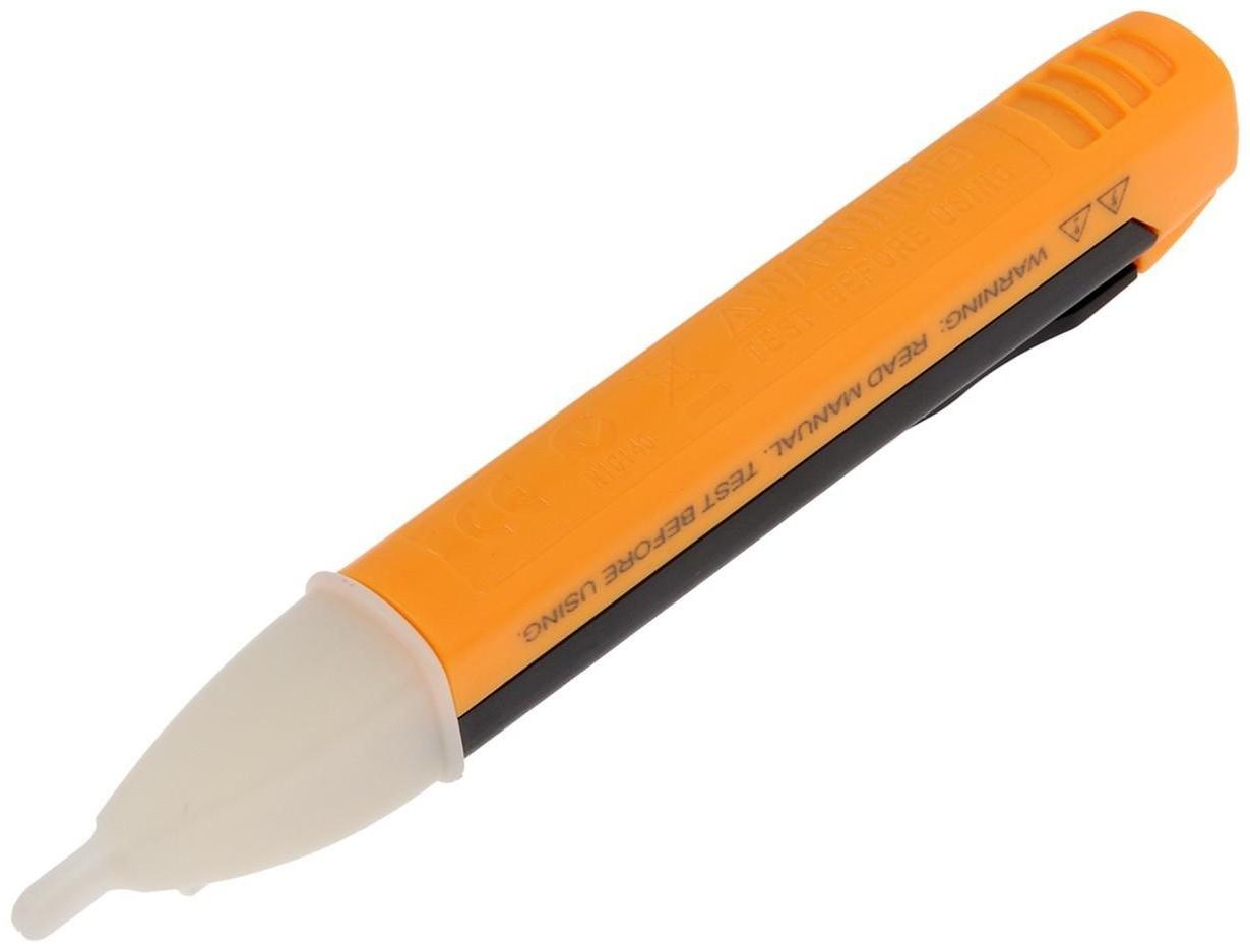 Светодиодный индикатор напряжения ТУНДРА, поиск обрыва в цепи, звуковая индикация, 1000 В