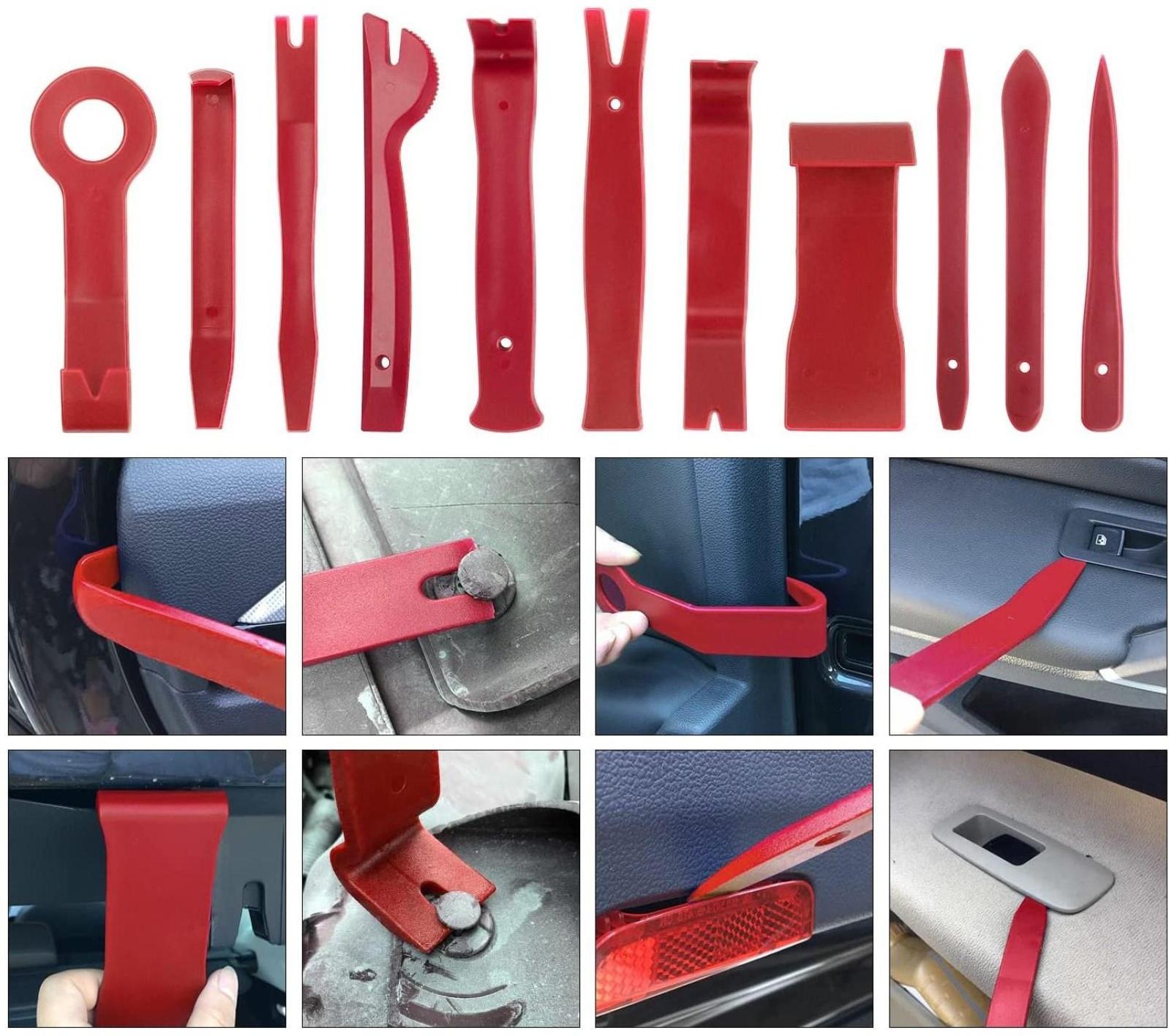 Набор инструмента по пластику, 19 предметов, в сумке