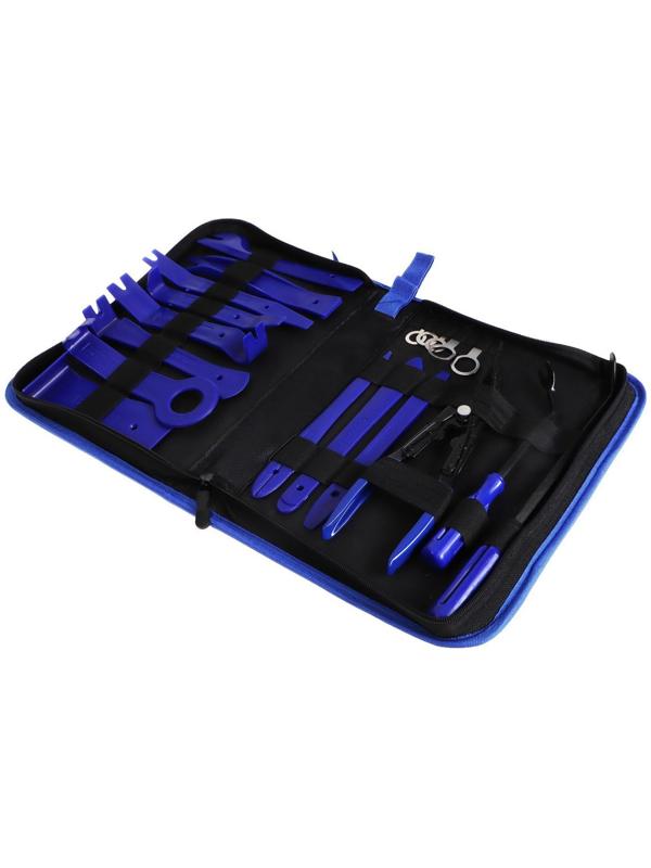 Набор инструмента по пластику, 19 предметов, в сумке