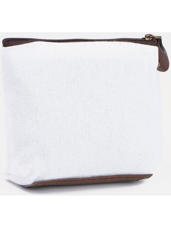 Кошелёк на молнии, цвет молочный