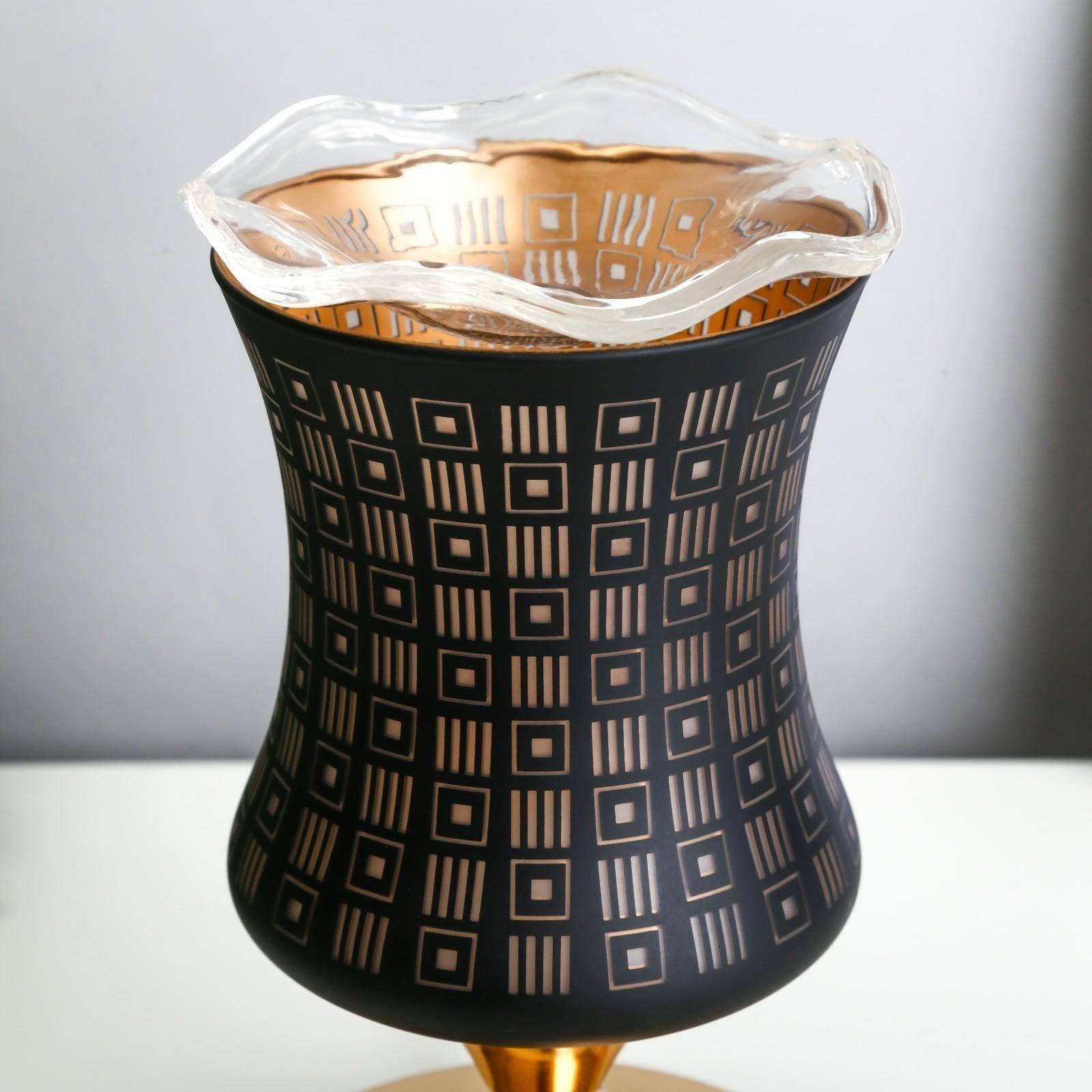 Аромасветильник 16858/1 G4 20Вт золото 13х13х24 см