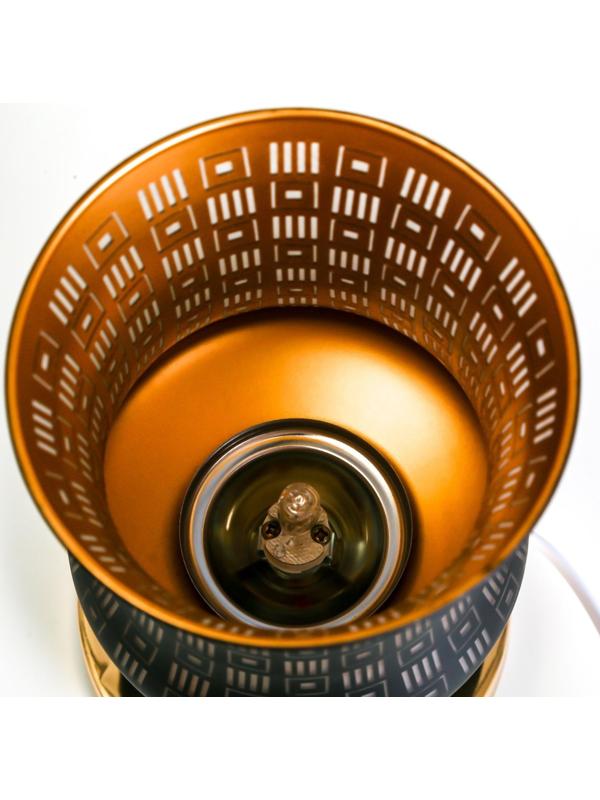 Аромасветильник 16858/1 G4 20Вт золото 13х13х24 см