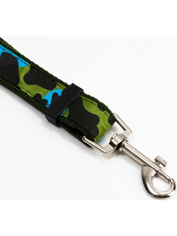 Автомобильный ремень безопасности для собак особо прочный, 2,5 х 48-74 см, камуфляжный